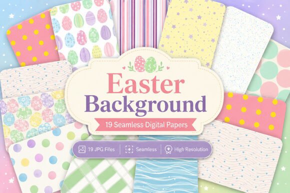 Download Easter Background Set - Easter Collection