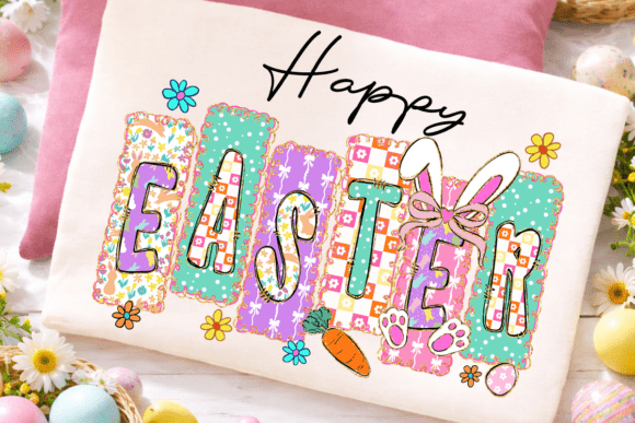 Download Preppy Easter Sublimation Design, Spring - Easter Collection
