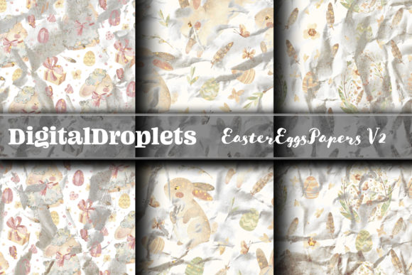 Download Easter Eggs Papers Vol. 2 | FREEBIE - Easter Collection