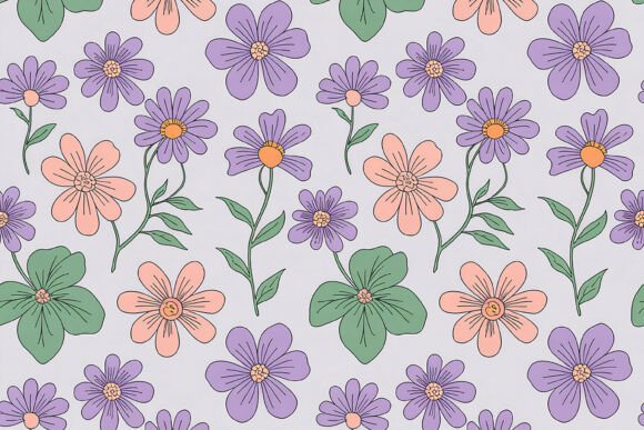 Download Soft Cute Floral Pattern Design - Cute Collection