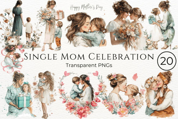 Download Single Mom Celebration Mothers Day - Premium Resources