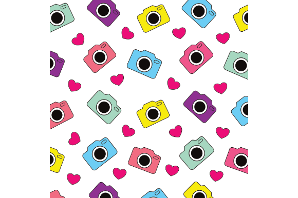Download Cute Pattern, Cute Background, Camera - Cute Collection