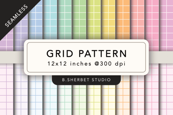 Download Rainbow Grid Pattern - Rainbow grid Collection