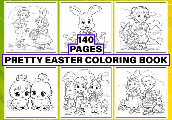 Download Pretty Easter Coloring Pages for Kids - Easter Collection