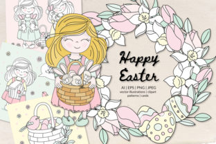 Download Happy Easter Illustration Set - Easter Collection
